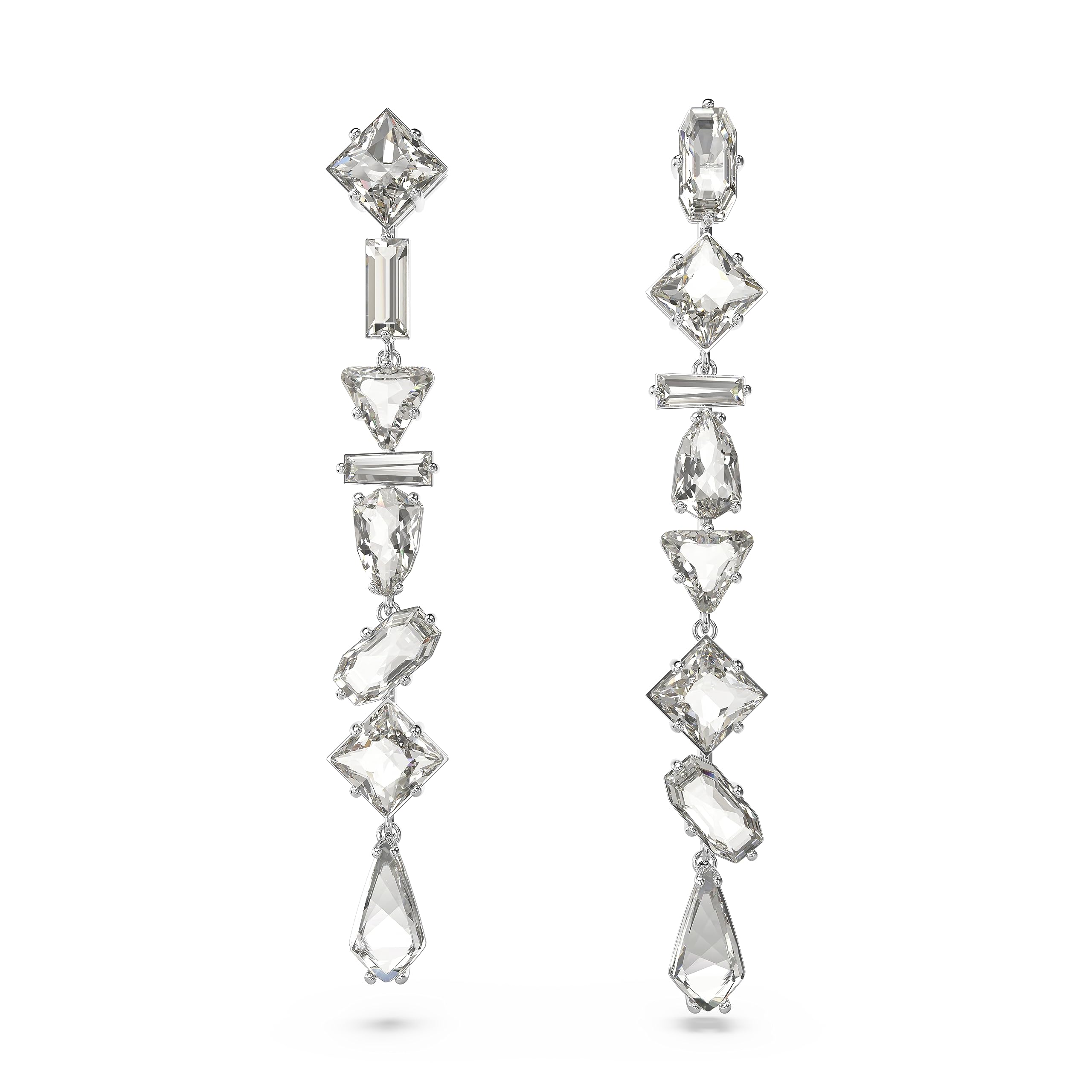 Foto 2 pulgar | Pendientes Swarovski Mesmera Drop Clear Cristals Rodio - Venta Internacional.