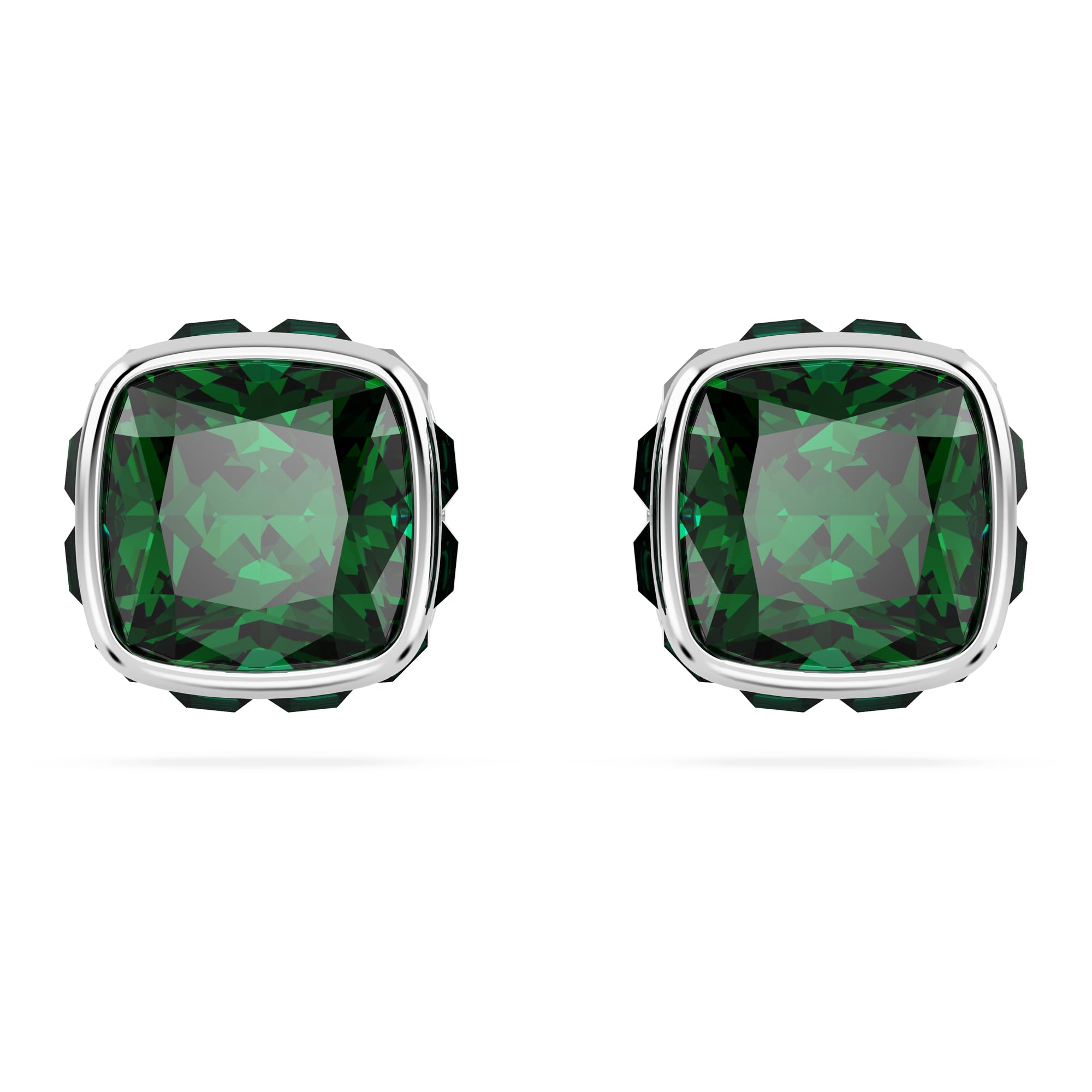 Foto 2 pulgar | Pendientes De Tuerca Con Piedra Natal De Mayo De Swarovski Con Piedra Verde - Venta Internacional.