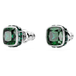 Foto 3 | Pendientes De Tuerca Con Piedra Natal De Mayo De Swarovski Con Piedra Verde - Venta Internacional.