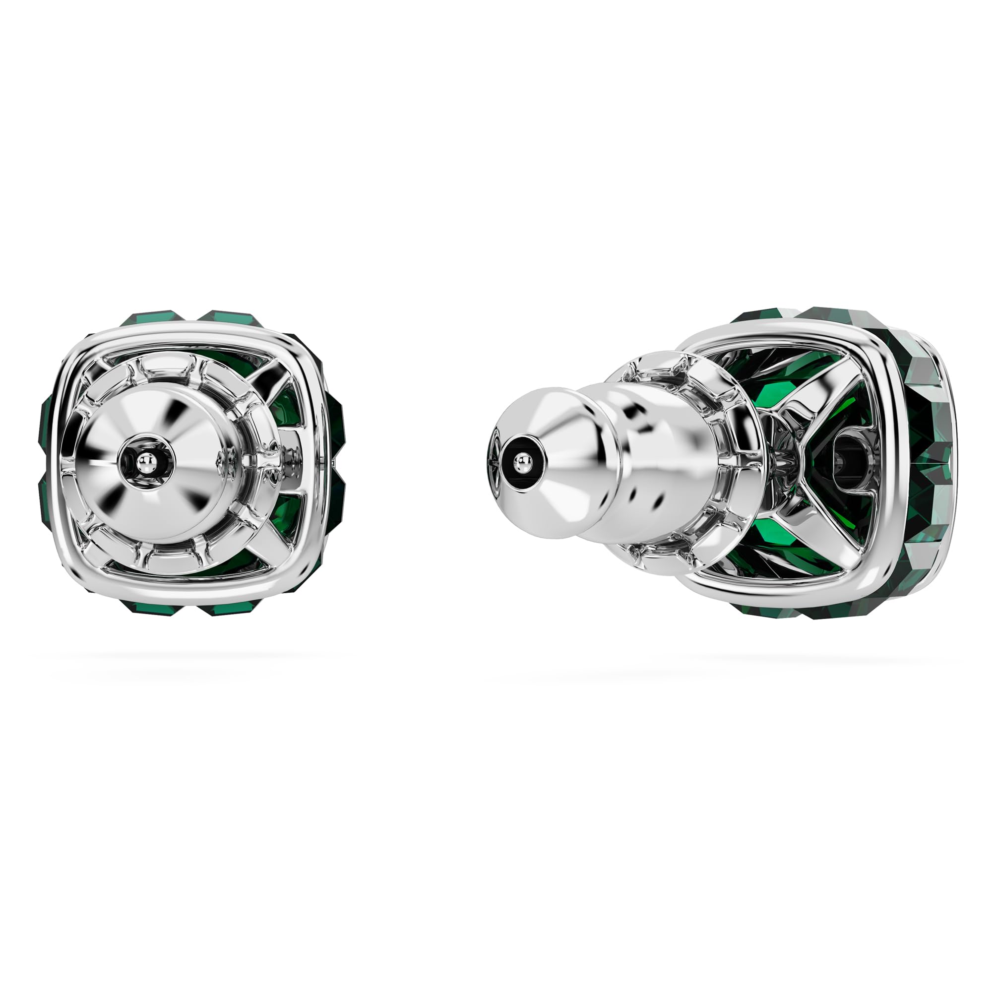 Foto 5 pulgar | Pendientes De Tuerca Con Piedra Natal De Mayo De Swarovski Con Piedra Verde - Venta Internacional.