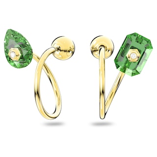 Foto 1 | Pendientes Swarovski Studiosa Bañados En Oro Verde - Venta Internacional.