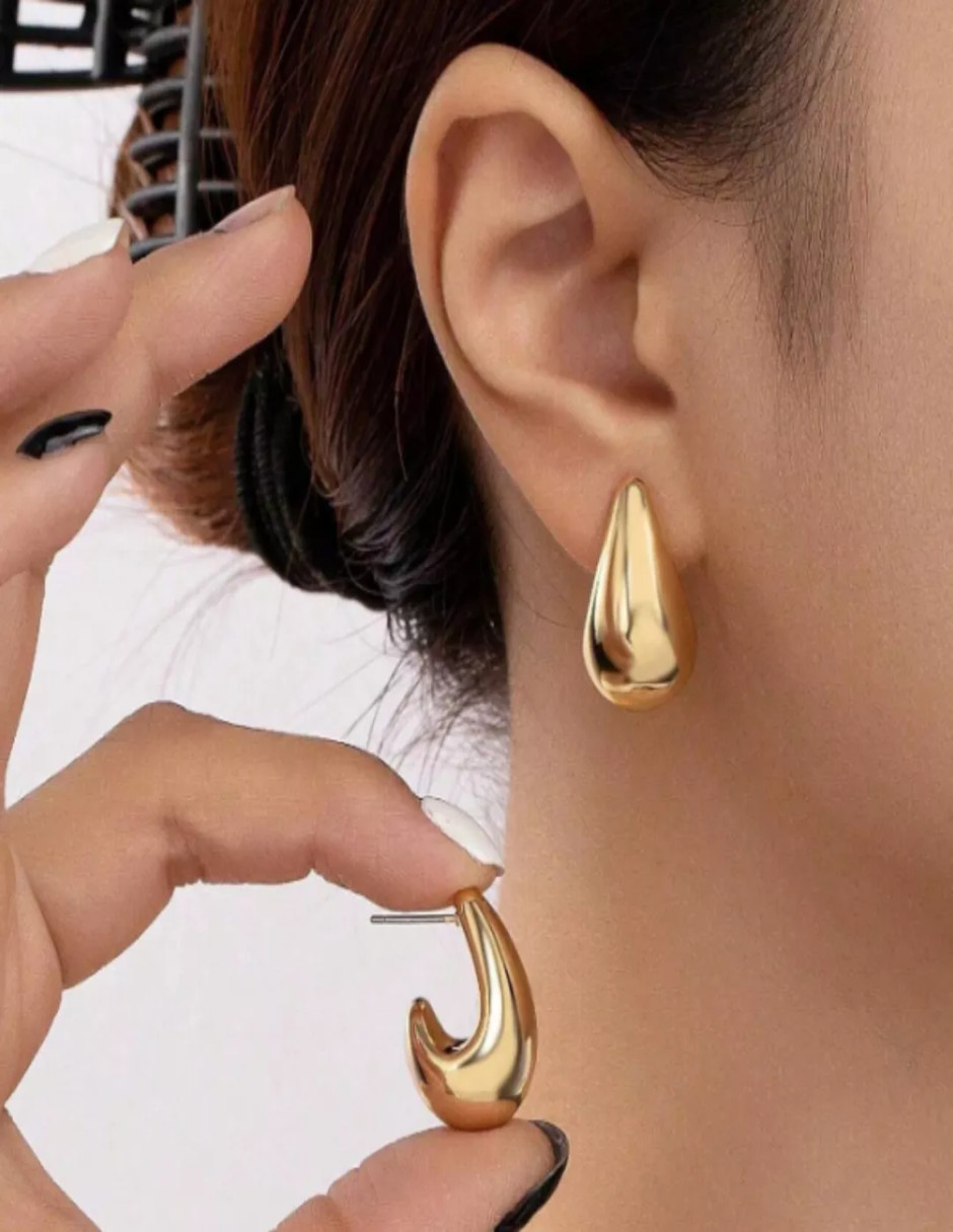 Foto 5 pulgar | 6 Pares De Aretes De Acero Inoxidable + Termo De Agua Güish