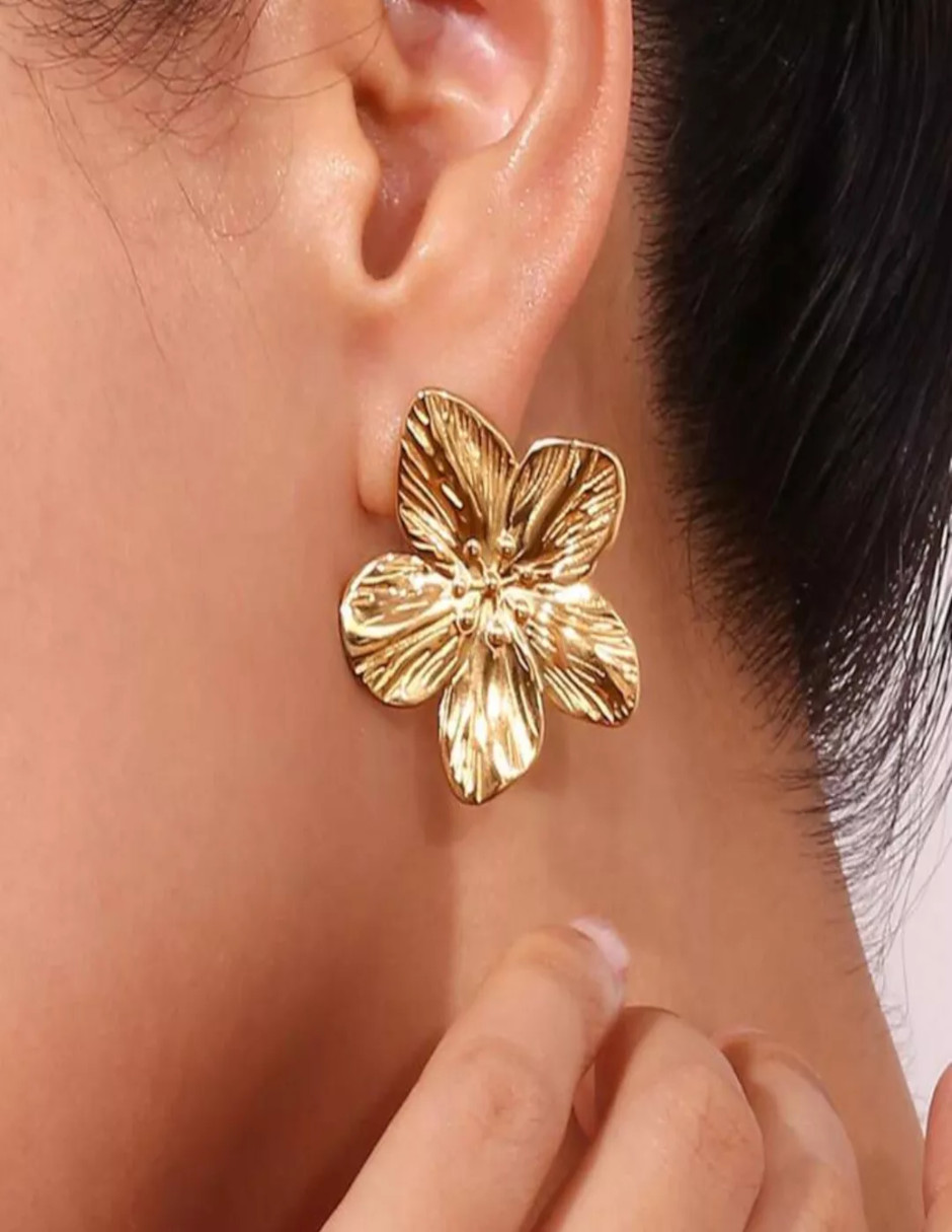 Foto 5 | 6 Pares De Aretes De Acero Inoxidable + Termo De Agua Güish