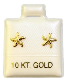 Foto 1 | Broquel De Oro 10k - Estrella De Mar G