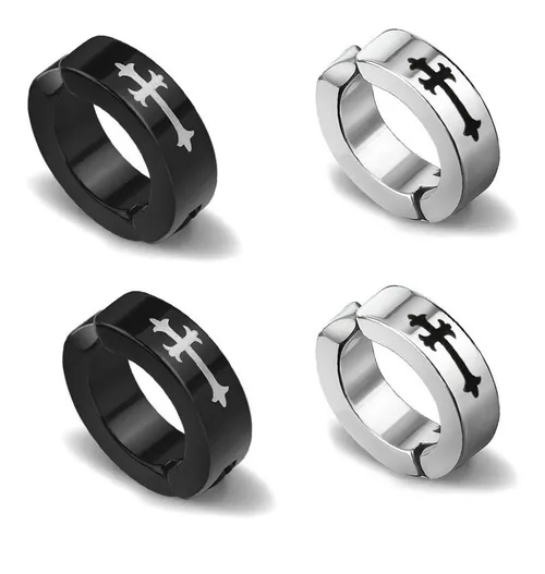 Foto 4 pulgar | 13 Xtellar Pares Aretes Hombre Falsos Piercing Imán Arracadas Set