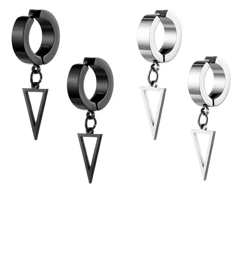 Foto 5 pulgar | 13 Xtellar Pares Aretes Hombre Falsos Piercing Imán Arracadas Set