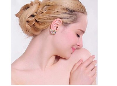 Foto 2 | ''un Xtellar Par De Pendientes Cúbica Aretes Clásica Joyería Regalo Ideal Para Mujeres