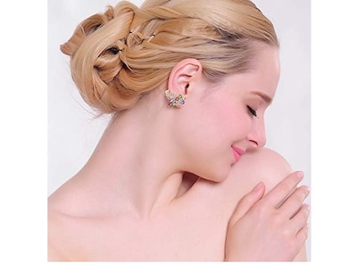 Foto 3 | ''un Xtellar Par De Pendientes Cúbica Aretes Clásica Joyería Regalo Ideal Para Mujeres