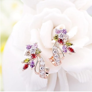 Foto 4 | ''un Xtellar Par De Pendientes Cúbica Aretes Clásica Joyería Regalo Ideal Para Mujeres