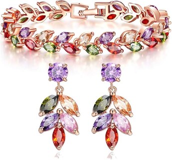 Foto 1 | ''carsinel Xtellar Rose Y Oro Transparente Plateó Las Mujer Coloreadas