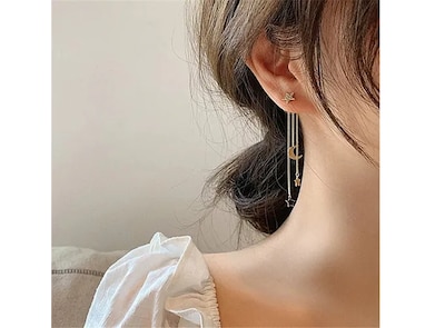 Foto 5 | Aretes Colgantes Xtellar