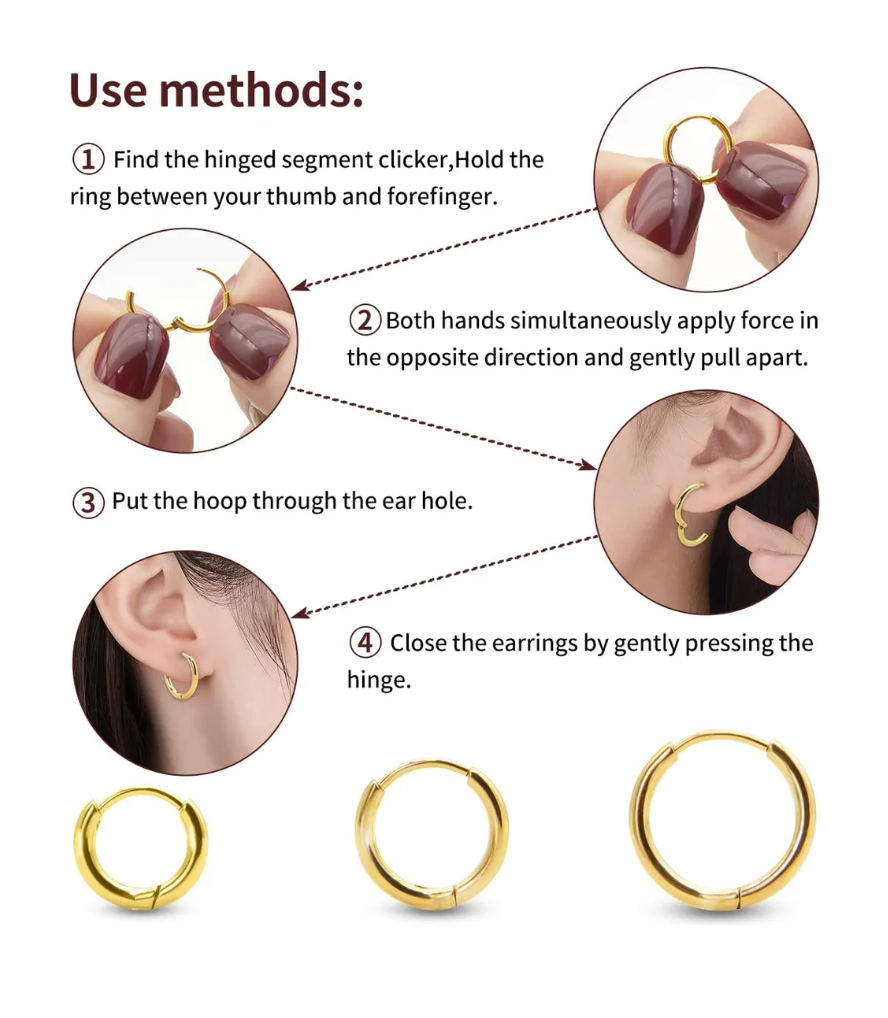 Foto 4 pulgar | Set De Aretes Circonita Cúbica Pequeños Con Perla Mujer