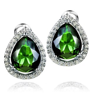 Foto 1 | Pendientes De Plata De Ley Y Esmeralda Elya De West Coast Jewelry - Venta Internacional.