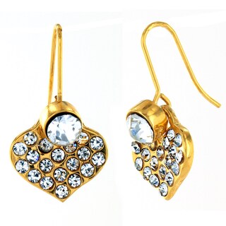 Foto 2 | Pendientes West Coast Jewelry Elya De Acero Inoxidable Bañados En Oro - Venta Internacional.