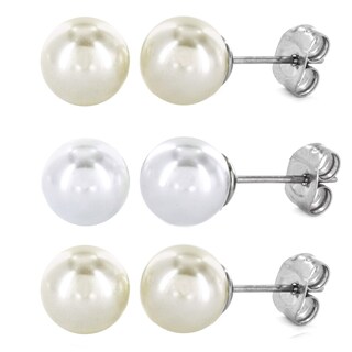 Foto 2 | Set De Pendientes De Acero Inoxidable Para Mujer West Coast Jewelry Elya - Venta Internacional.