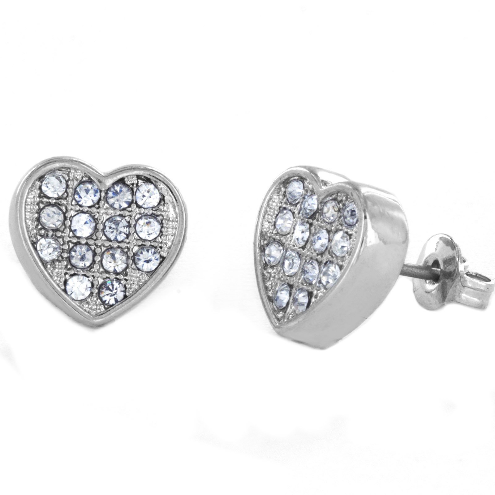 Foto 3 pulgar | Pendientes West Coast Jewelry Elya Para Mujer En Tono Plateado - Venta Internacional.