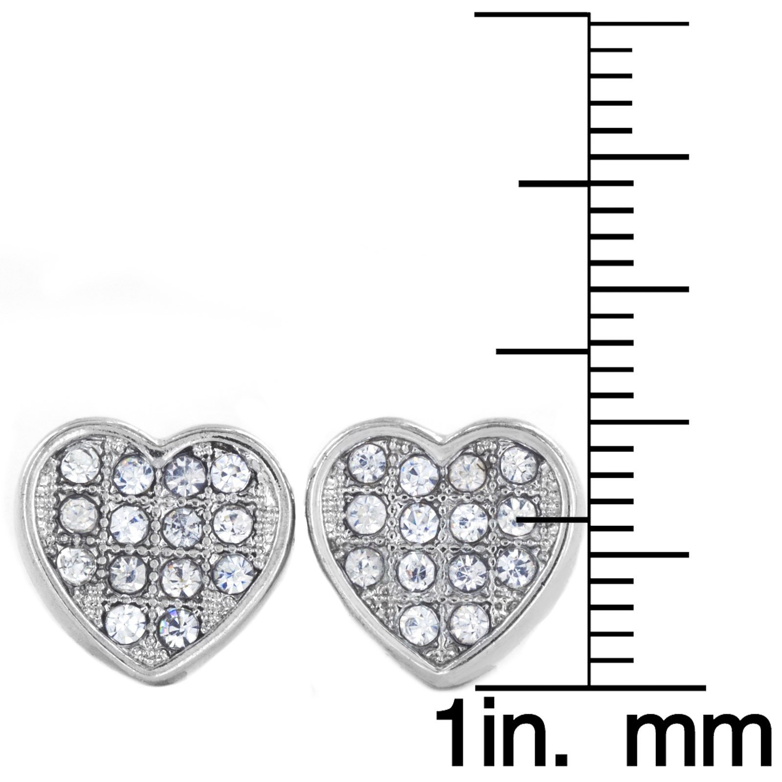 Foto 4 pulgar | Pendientes West Coast Jewelry Elya Para Mujer En Tono Plateado - Venta Internacional.