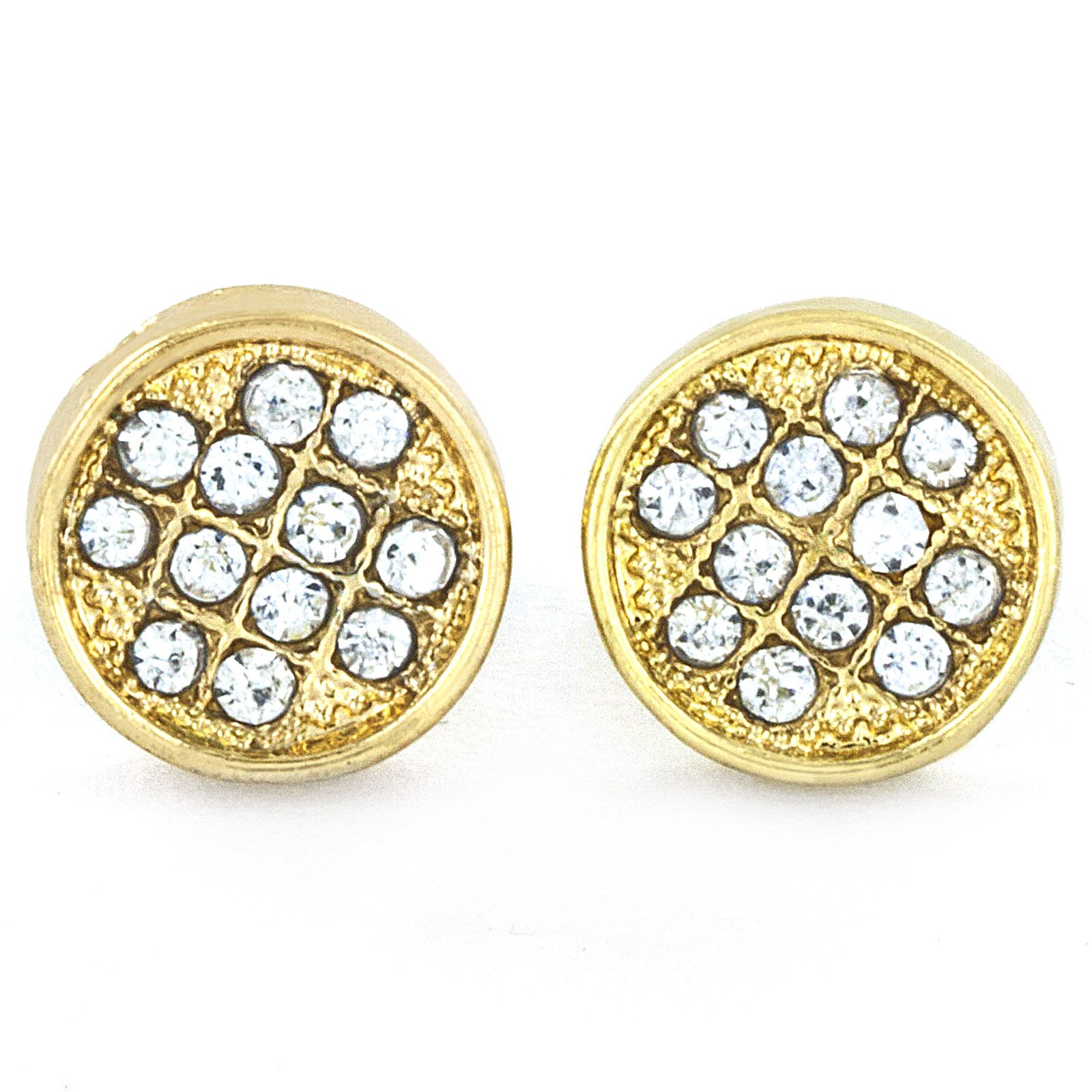 Foto 1 | Pendientes West Coast Jewelry Elya De Cristal Dorado Para Mujer - Venta Internacional.