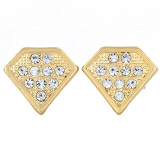 Foto 1 | Pendientes West Coast Jewelry Elya De Cristal Dorado Para Mujer - Venta Internacional.