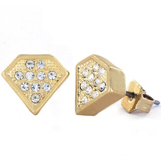 Foto 2 | Pendientes West Coast Jewelry Elya De Cristal Dorado Para Mujer - Venta Internacional.