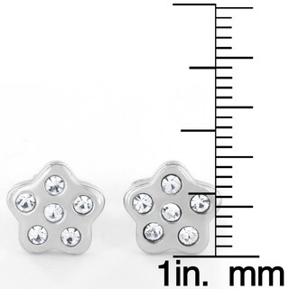 Foto 3 | Pendientes De Acero Inoxidable Con Circonitas Cúbicas - Venta Internacional.