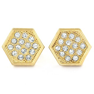 Foto 1 | Pendientes West Coast Jewelry Elya De Cristal Dorado Para Mujer - Venta Internacional.