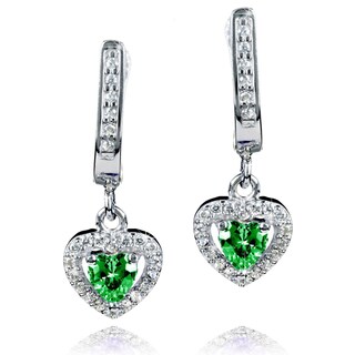 Foto 1 | Pendientes De Plata De Ley Y Esmeralda Elya De West Coast Jewelry - Venta Internacional.