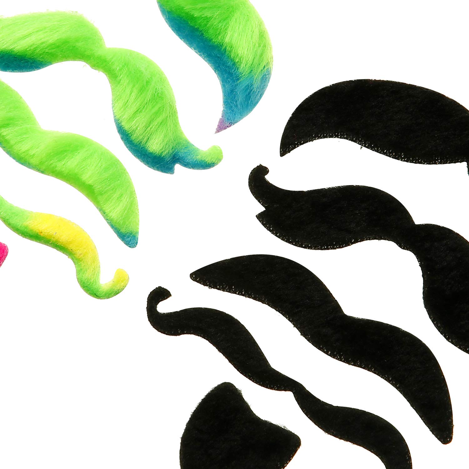 Foto 6 | Bigotes Falsos Willbond, 48 Piezas, Autoadhesivos, Novedosos - Venta Internacional.