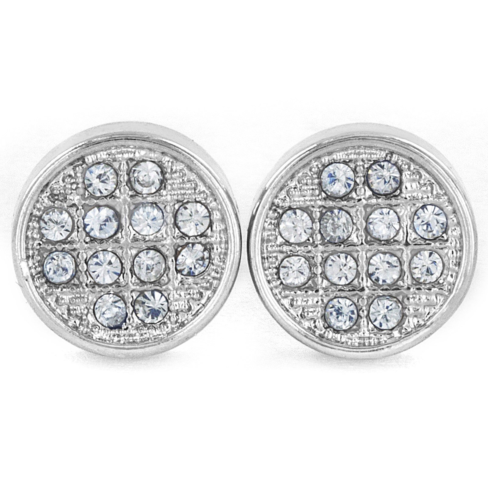 Foto 1 | Pendientes Elya De Plata Con Micropavé Y Cristal West Coast Jewelry - Venta Internacional.