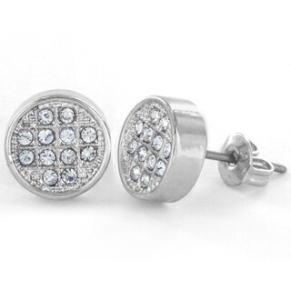 Foto 2 | Pendientes Elya De Plata Con Micropavé Y Cristal West Coast Jewelry - Venta Internacional.