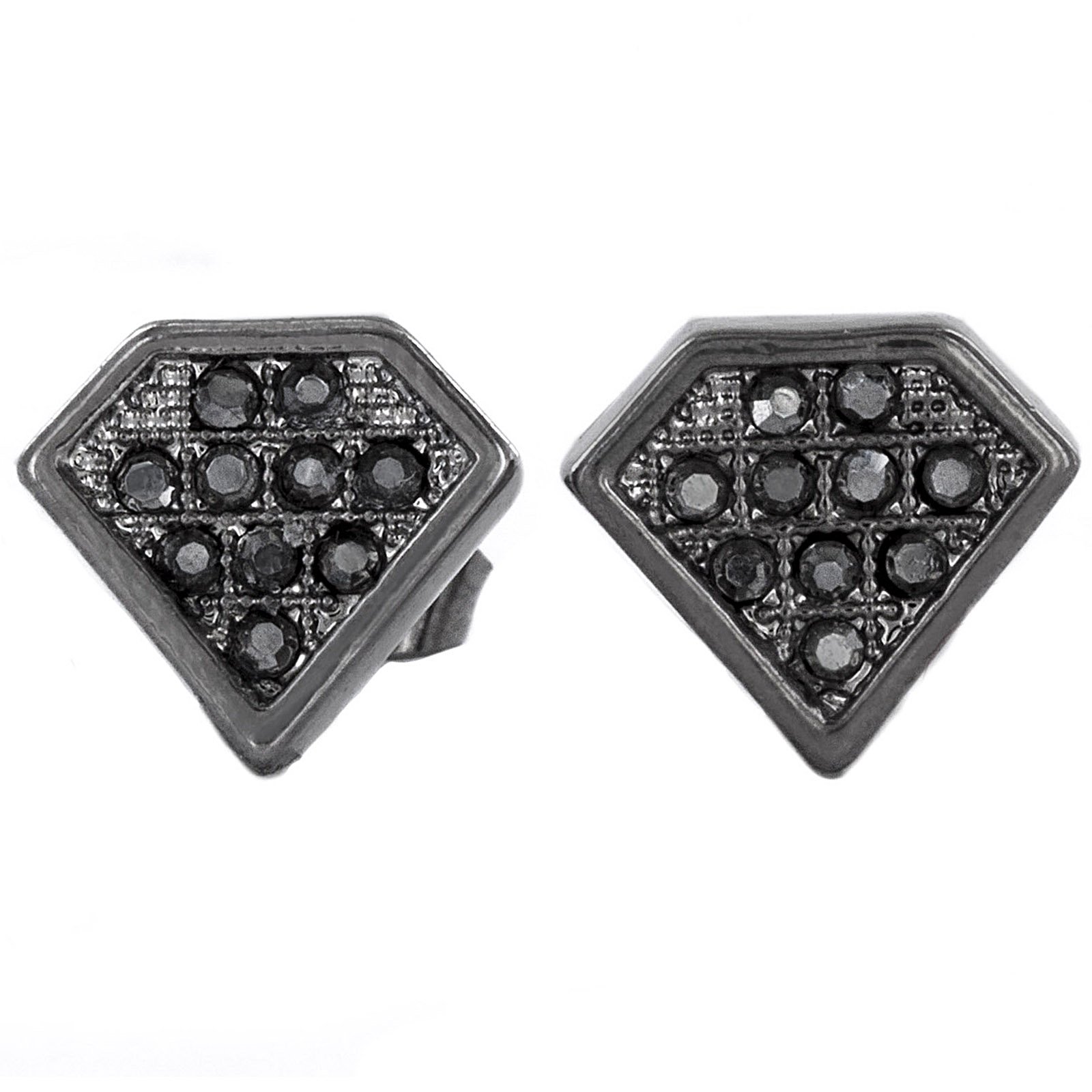 Foto 1 | Pendientes De Hematita Elya De West Coast Jewelry Con Cristal - Venta Internacional.