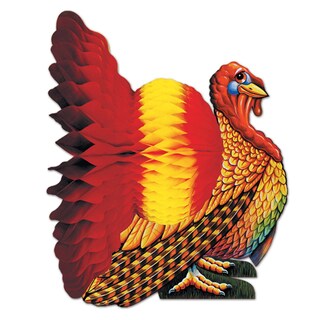 Foto 1 | Centro De Mesa Beistle, Pañuelo Colorido, Pavo, 30 Cm De Altura - Venta Internacional.
