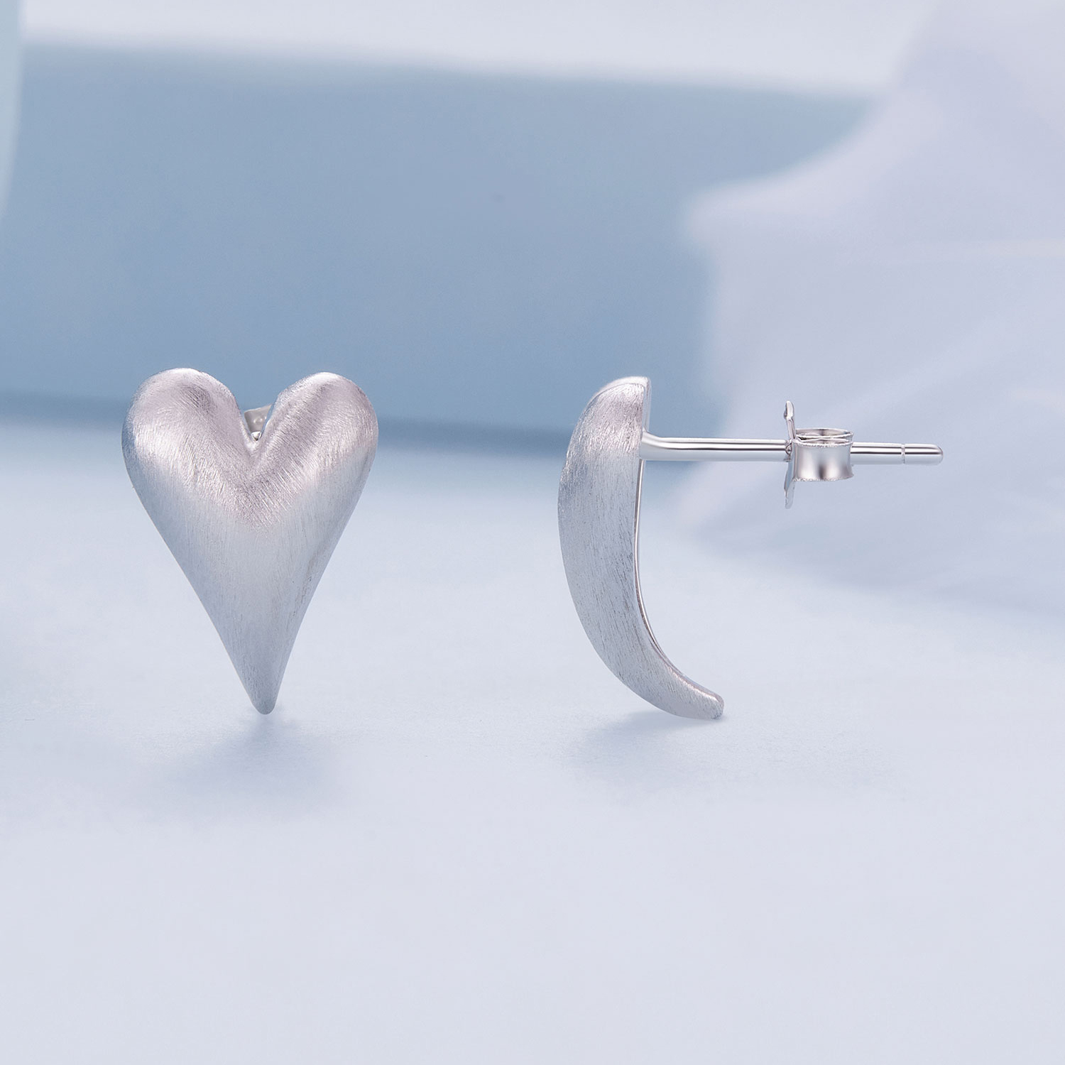 Foto 5 | Arets Chulada  Corazones De Plata .925 Con Chapa De Platino  Se Pueden Mojar