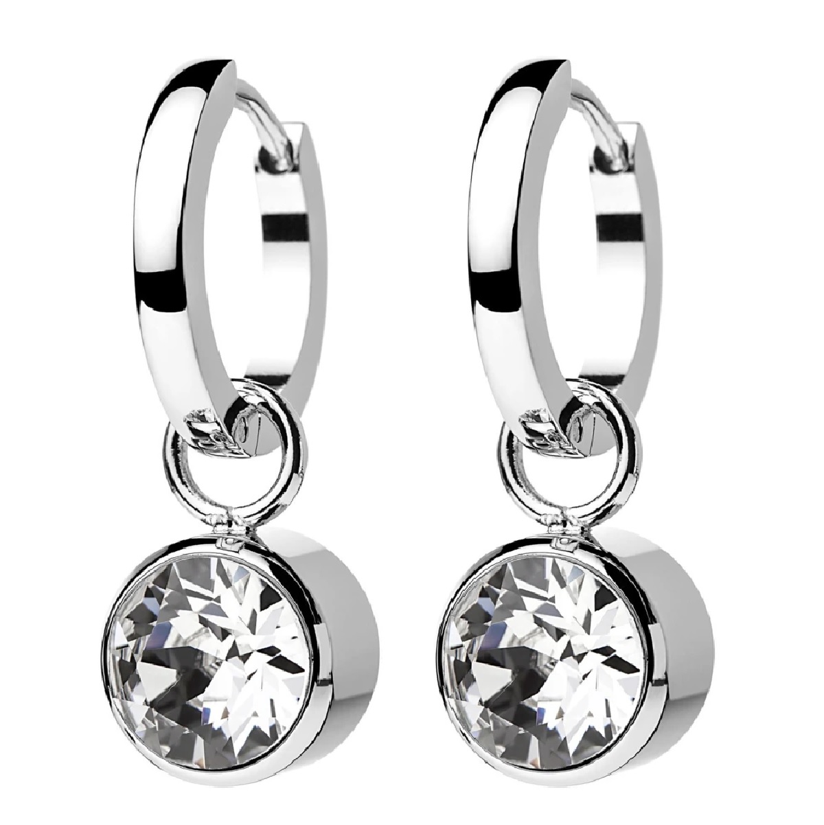 Foto 2 pulgar | Aretes Acero Inoxidable Guess