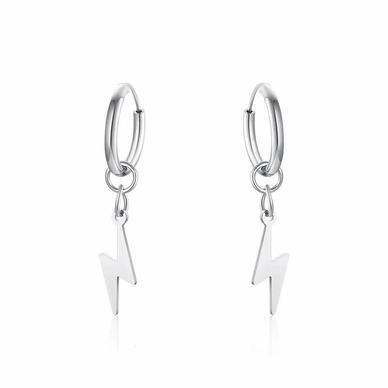 Foto 1 | Aretes Chulada  Rayos De Acero Inoxidable Hipoalergénico