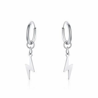 Foto 1 | Aretes Chulada Rayos De Acero Inoxidable Hipoalergénico