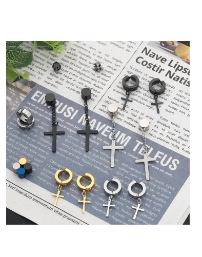 Foto 3 pulgar | 30 Piezas Aretes Falsos Piercing Hombre Y Mujer