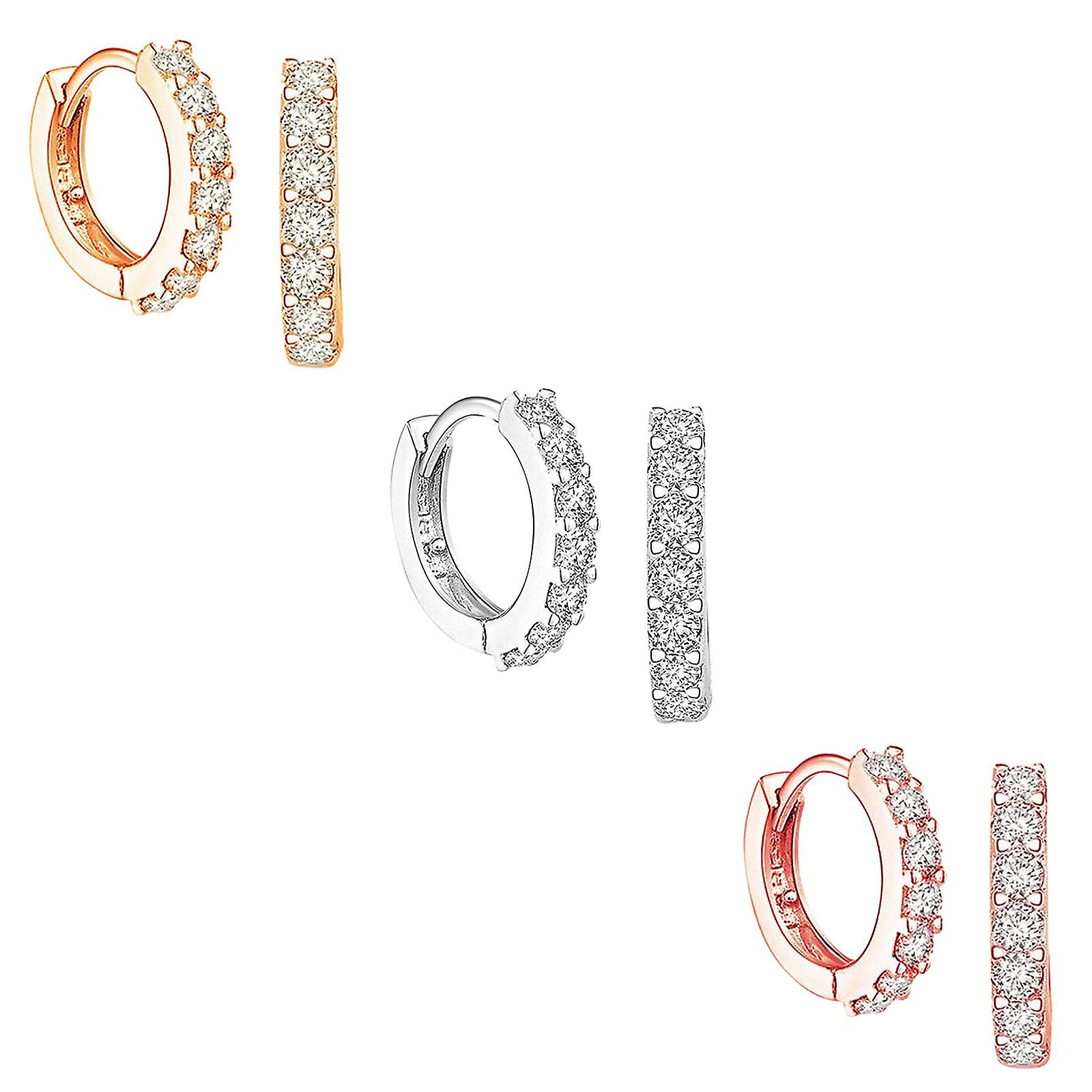 Foto 2 pulgar | Pendientes Huoguo Fashion Para Mujer/hombre (3 Pares) - Venta Internacional.