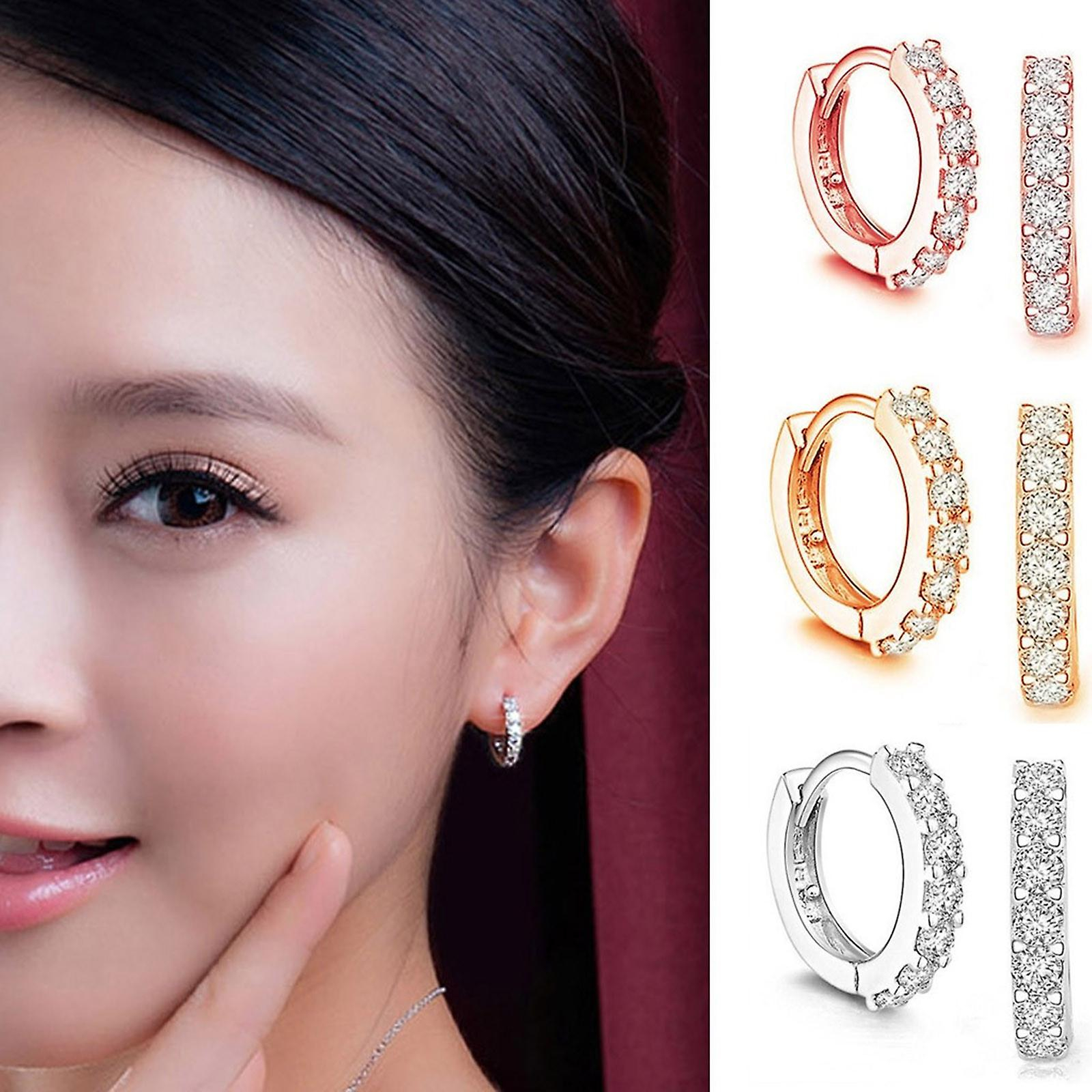 Foto 3 pulgar | Pendientes Huoguo Fashion Para Mujer/hombre (3 Pares) - Venta Internacional.