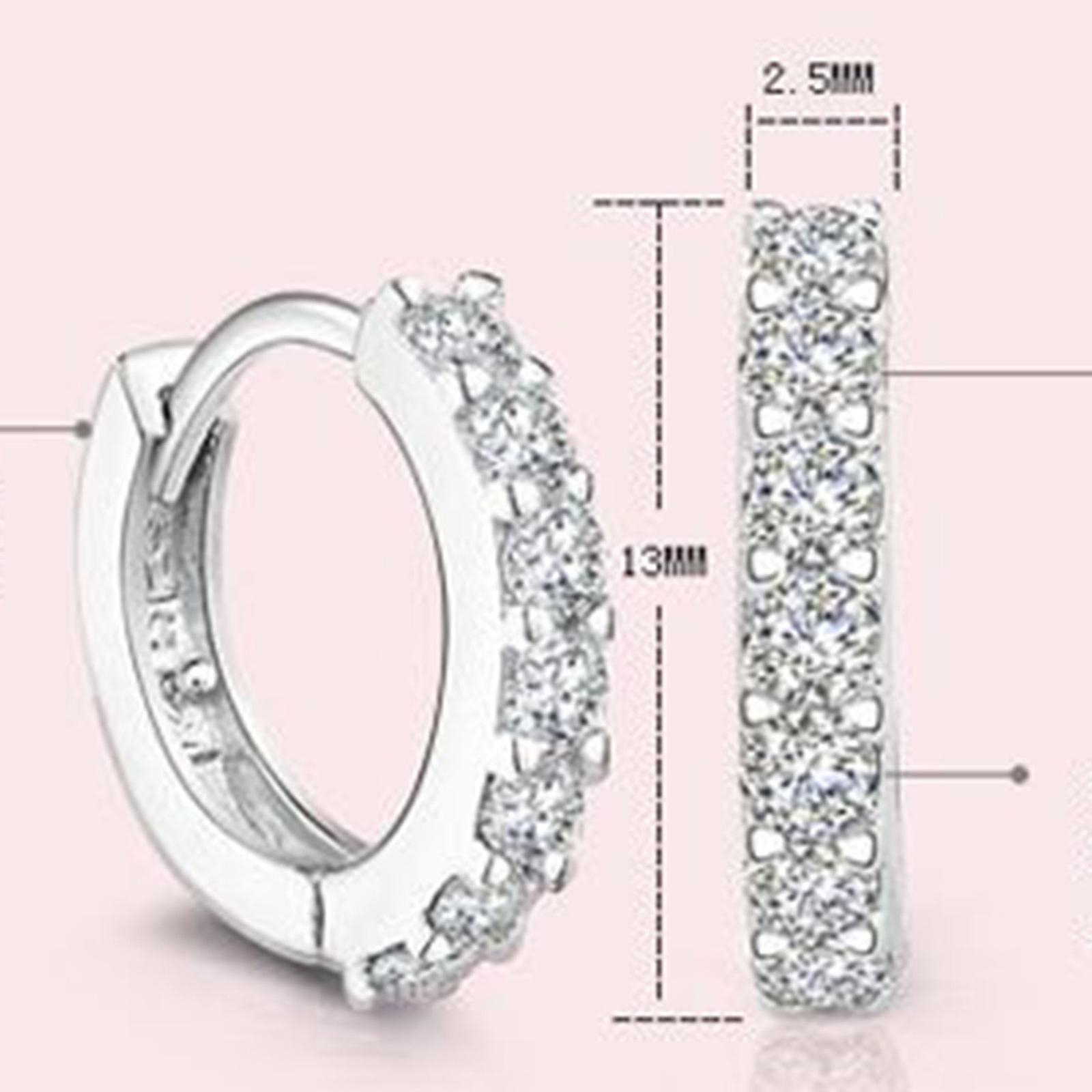 Foto 4 pulgar | Pendientes Huoguo Fashion Para Mujer/hombre (3 Pares) - Venta Internacional.