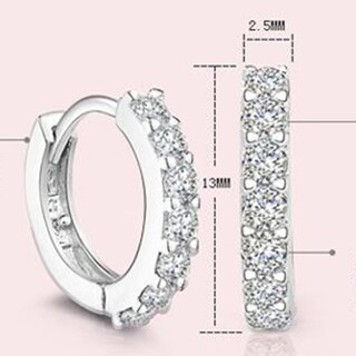 Foto 3 | Pendientes Huoguo Modernos Pendientes De Tuerca Para Mujeres Y Hombres (3 Pares) - Venta Internacional.