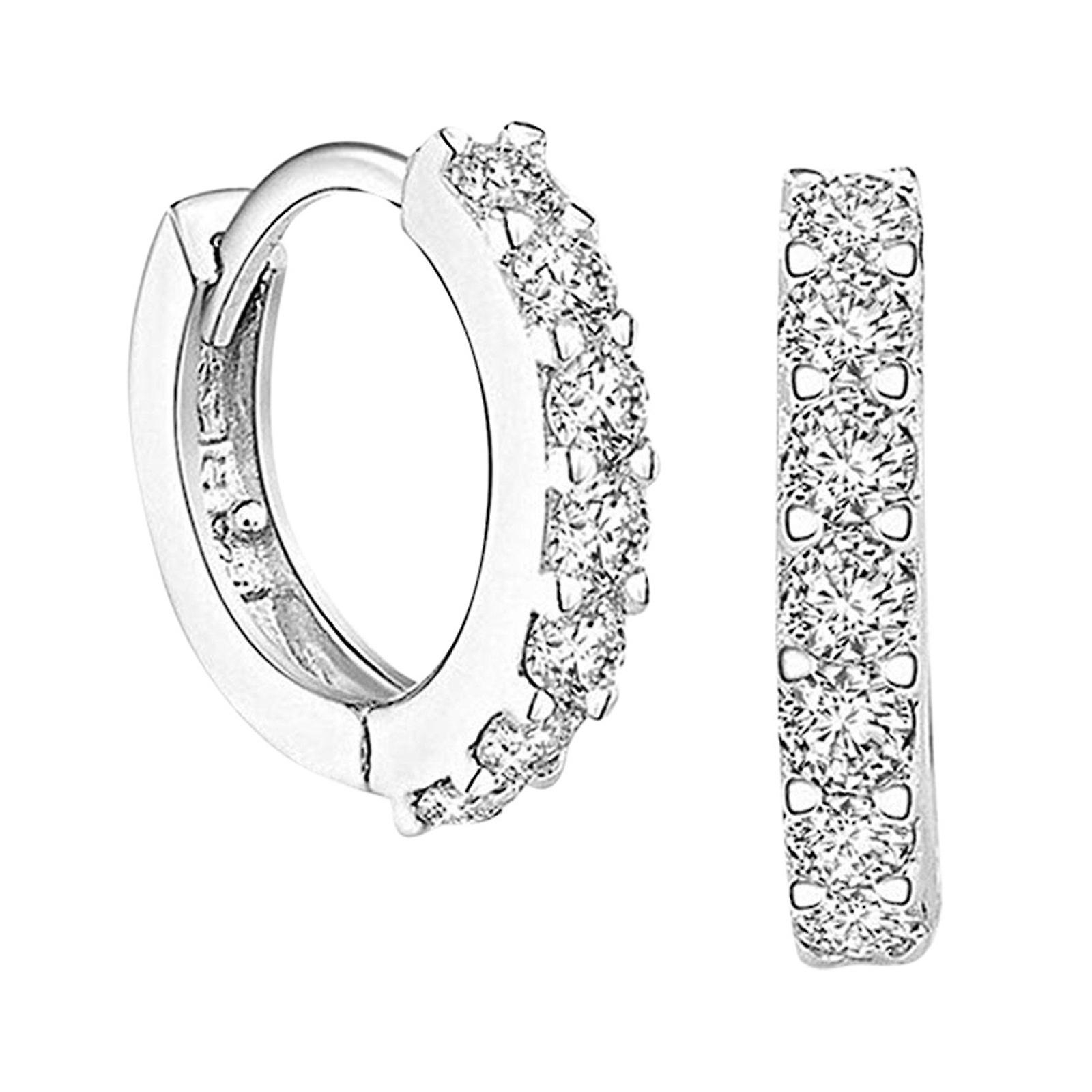 Foto 1 | Pendientes Huoguo  Modernos Pendientes De Tuerca Para Mujeres Y Hombres (2 Pares) - Venta Internacional.