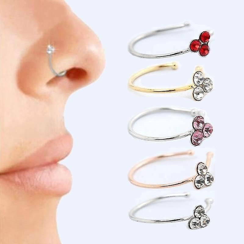Foto 3 pulgar | Body Jewelry - Anillo Nasal Huoguo Para Niños Y Adultos - Venta Internacional.