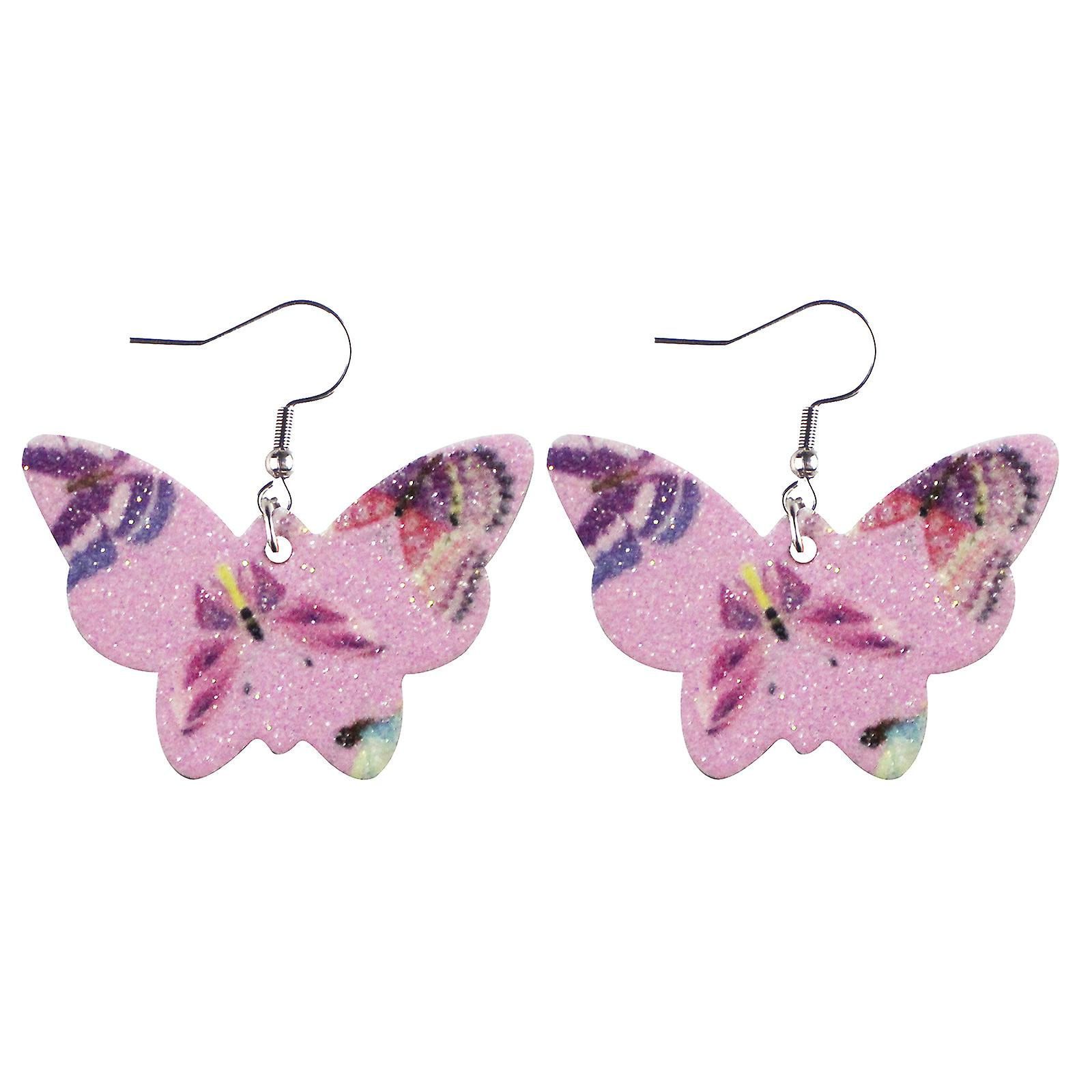 Foto 2 pulgar | Pendientes Huoguo De Piel Sintética Con Forma De Gota Para El Día De San Valentín - Venta Internacional.