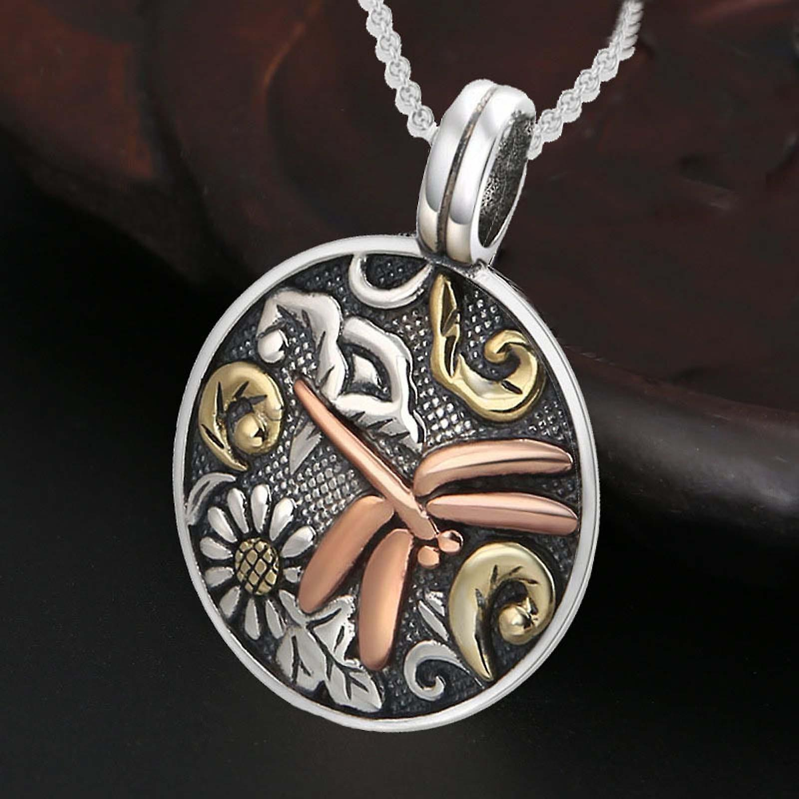 Foto 4 | Colgante Huoguo Fashion Con Forma De Pequeña Margarita  Girasol E Insecto - Venta Internacional.