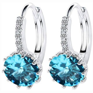 Foto 2 | Pendientes Huoguo Creative Stud Geometric Alloy Para Mujer - Venta Internacional.