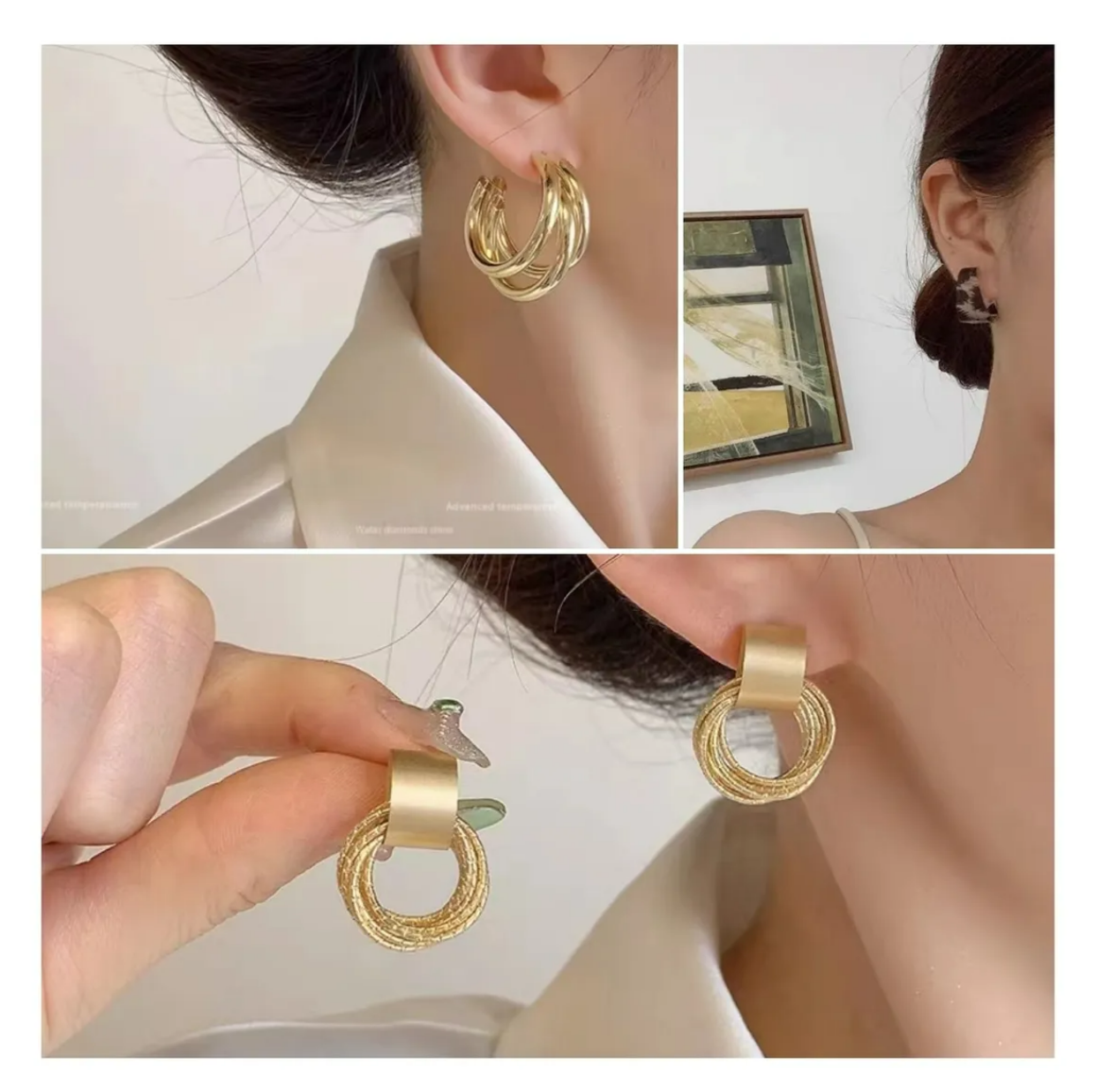Foto 3 | 24 Pares Aretes Pendientes Joyeria Mujer