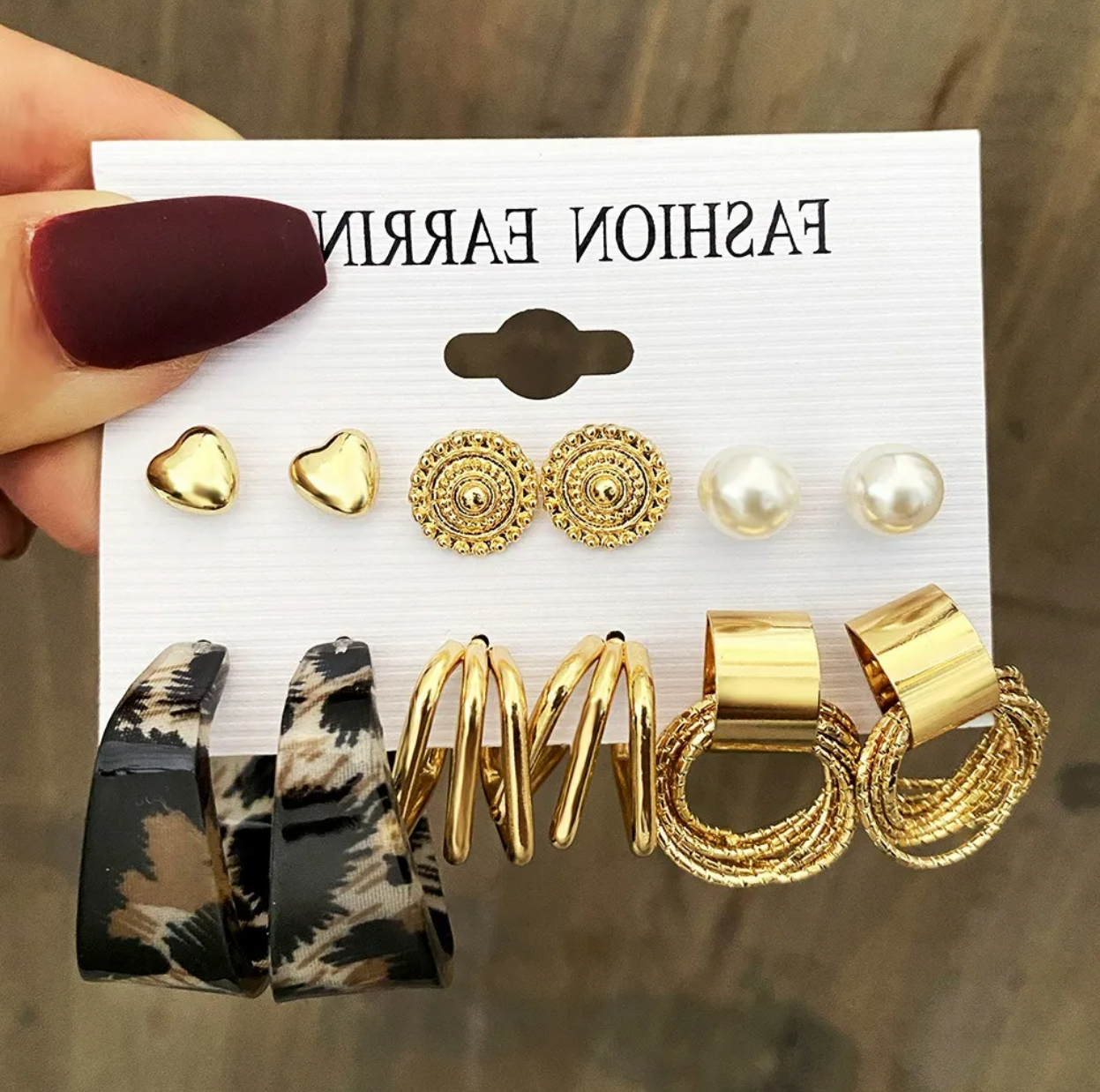 Foto 5 | 24 Pares Aretes Pendientes Joyeria Mujer