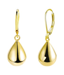Foto 1 | Elegantes Aretes Xtellar Para Mujer En Oro De 14k Y Plata Diseño De Gota Exquisito Joyería Hipoalergénica Y Duradera