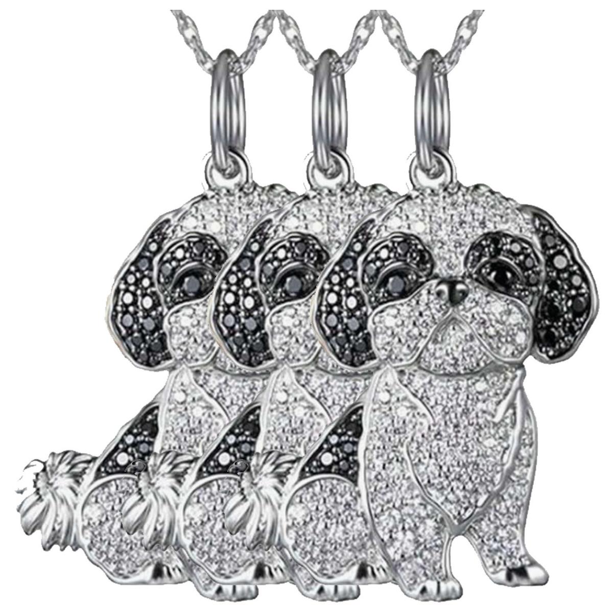 Joyeria De Cadenas Y Dijes High Monaco  Mxdnk-003 3 Piezas Plata